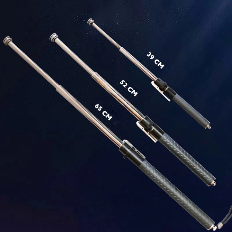 Automatic Hiking Walking Stick Safety Trekking Pole - Image 5