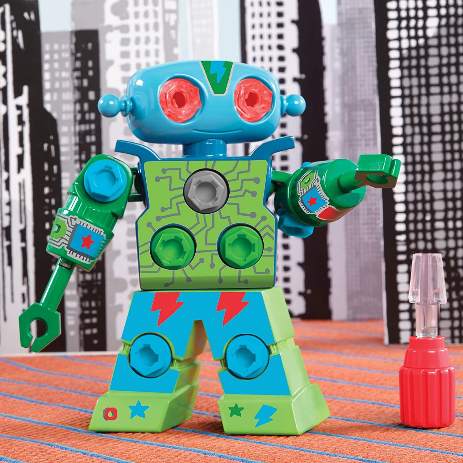 Building Toy Robot for Kids Engineering Play - Image 3