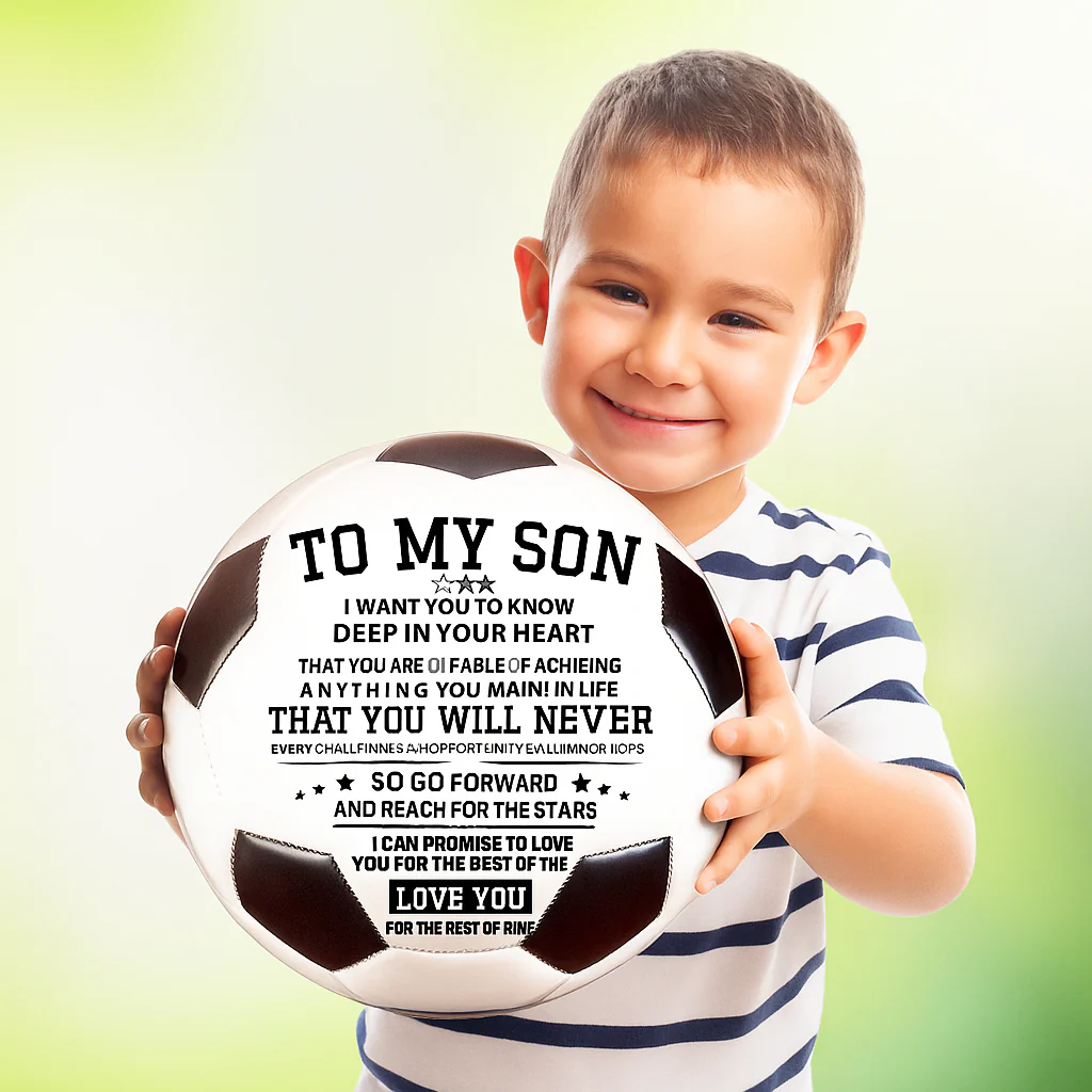Football Gift with Motivational Message for Kids - Image 4