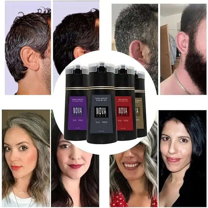 Hair Dye Shampoo - Fast No-Damage Color Treatment - Image 8