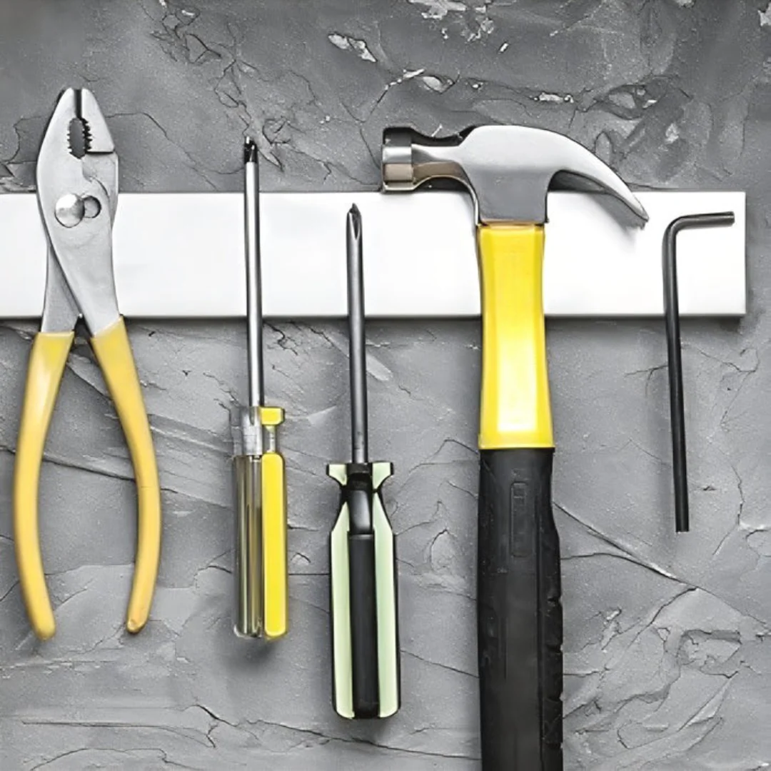 Magnetic Stainless Steel Kitchen Tool Holder - Image 3
