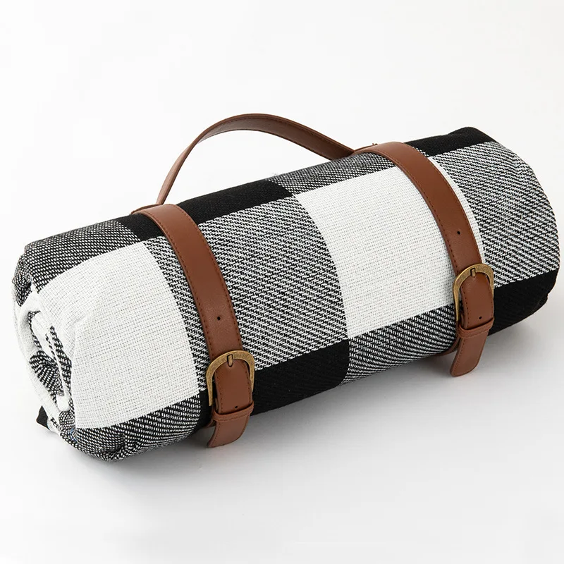 Outdoor Plaid Picnic Blanket | Waterproof Foldable Mat - Image 6
