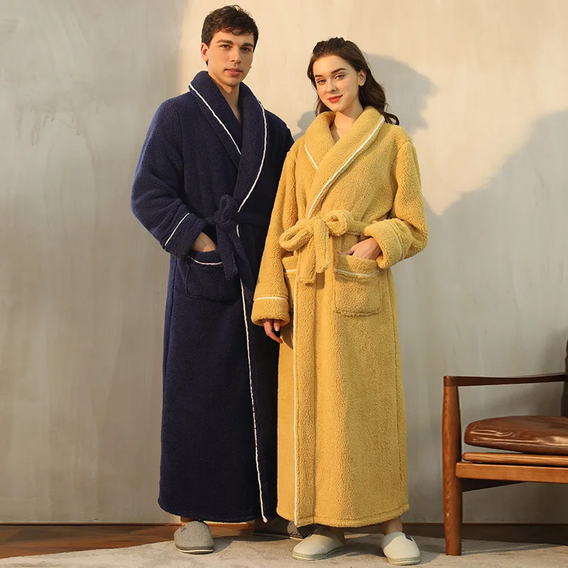 PlushTherm Robe | Soft Flannel Warm Bathrobe for Winter - Image 3