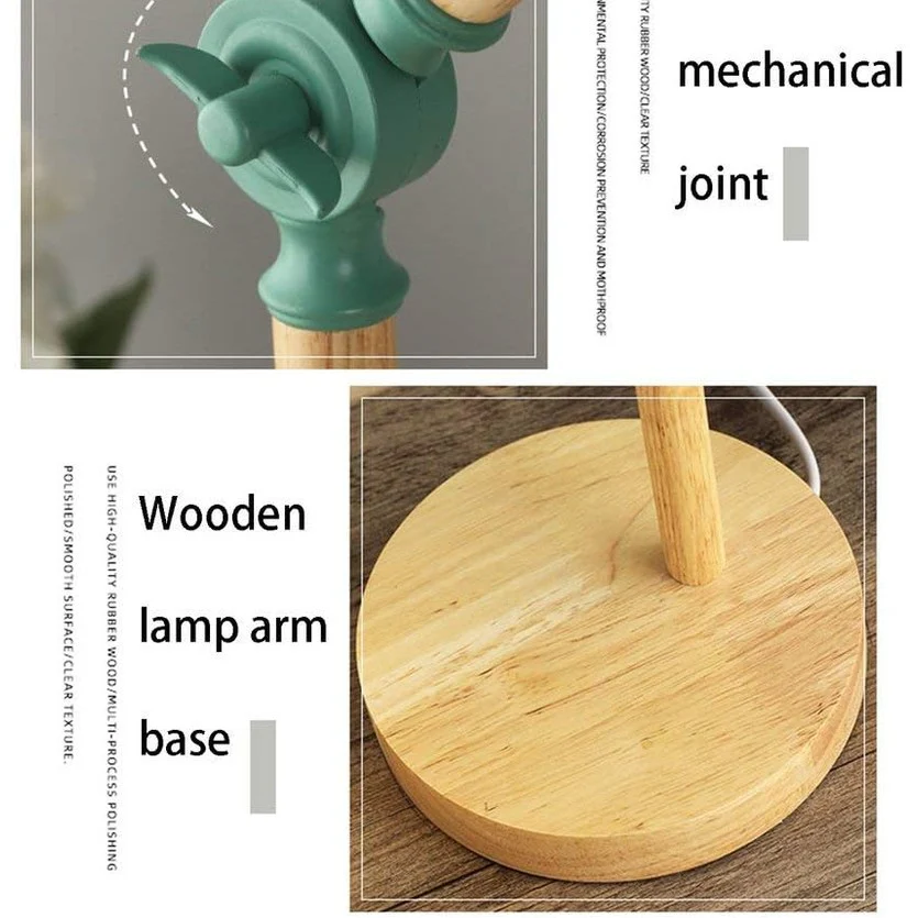 Wooden Adjustable Table Lamp | Nordic Lighting - Image 8